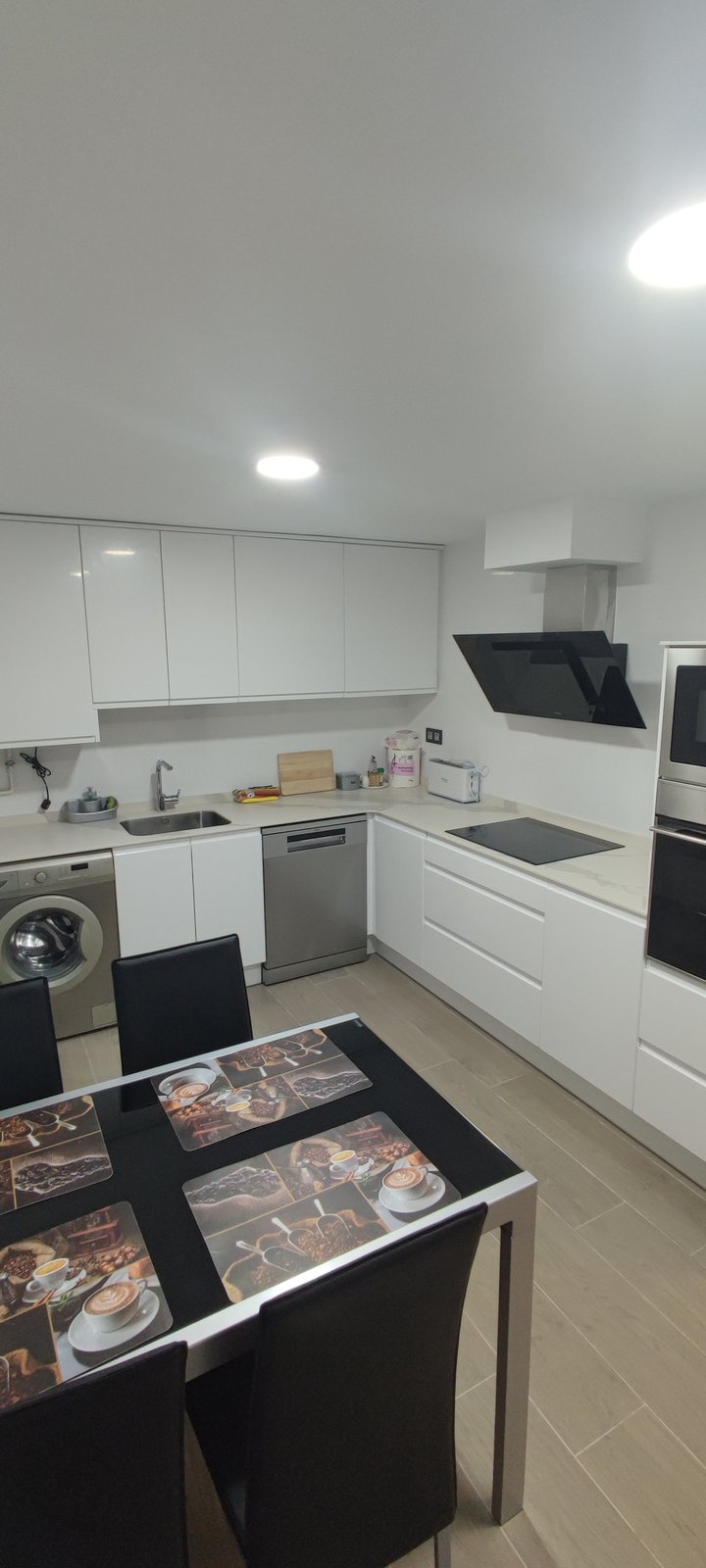 Cocina equipada del apartamento Rema en Alcañiz